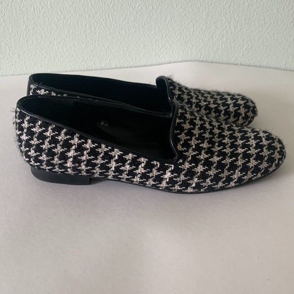 Jon Joseph Gatsby Houndstooth Flat Size 8.5 - Picture 4 of 7